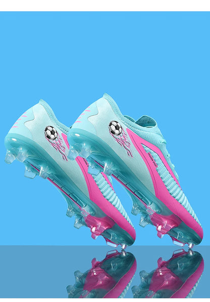Zapatillas de fútbol profesionales para hombre, nuevas, de alta calidad, rápidas, con tacos para césped artificial, botas profesionales para campo de fútbol, zapatilla baja