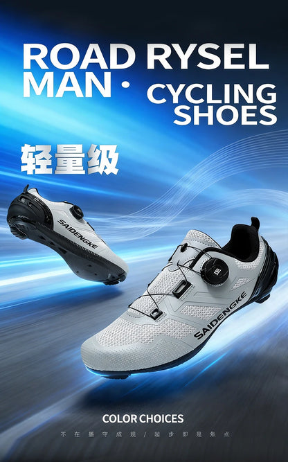 Unisex nieuwe fietsschoenen, professioneel, lichtgewicht, luxe, origineel, racefiets, rubber, MTB, racefiets, modieuze fiets, straat, sport