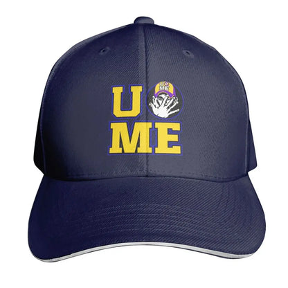 Yellow Wrestling Cena John White Custom Baseball Caps For Mens Unisex Male Beach Sunscreen Hat Snapback Cap
