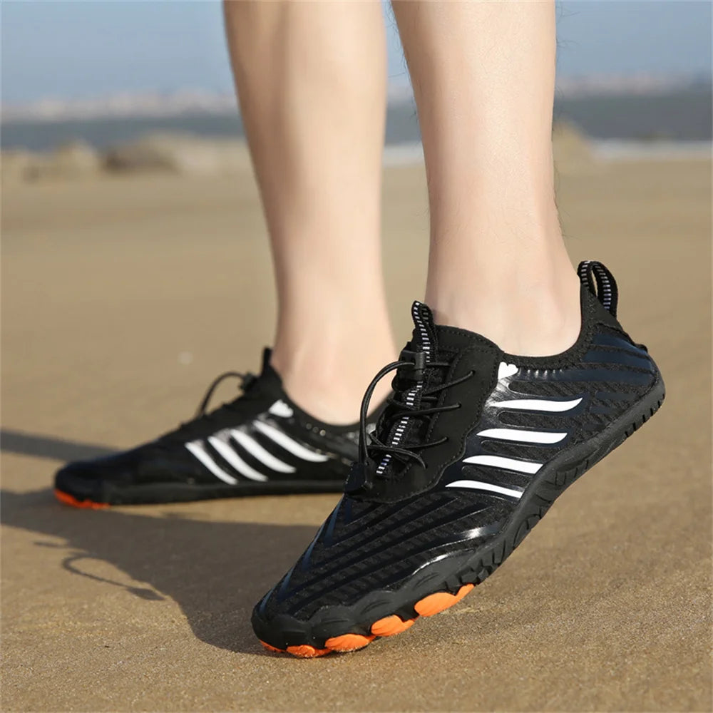 Uniseks brzosušeće cipele za vodu za muškarce i žene, šarene cipele za plažu, plivanje, surfanje i more, aqua cipele za parove, barefoot tenisice za hodanje uzvodno