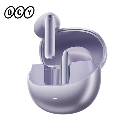 QCY HT10 AilyBuds Pro+ ANC Wireless Earbuds – Hi-Res LDAC Bluetooth 5.3 Earbuds, 6 Mic AI HD Call, Adaptive Noise Cancelling TWS Earphones with Multipoint Connection