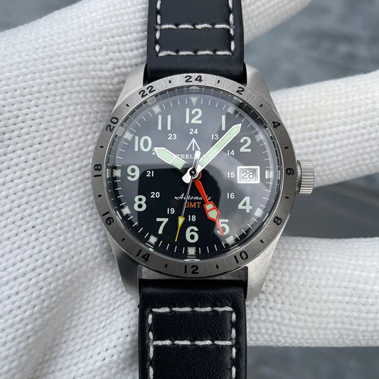 STEELFLIER Official SF792 GMT Mechanische Armbanduhr NH34 Uhrwerk Super BGW9 C3 Leuchtmasse 200M wasserdichte Luxus-Taucheruhr für Herren