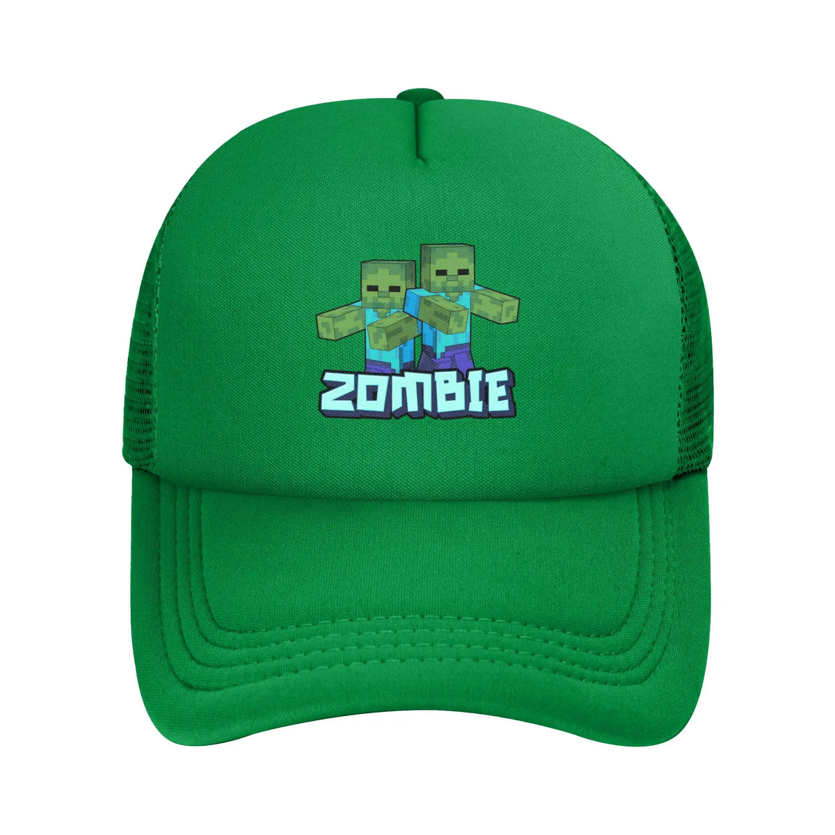 krępy poszukiwacz przygód odkrywa potwora Creepersa za sobą Czapka z daszkiem Czapki przeciwsłoneczne Czapki z regulowanym zapięciem typu snapback Czapka baseballowa z siateczką