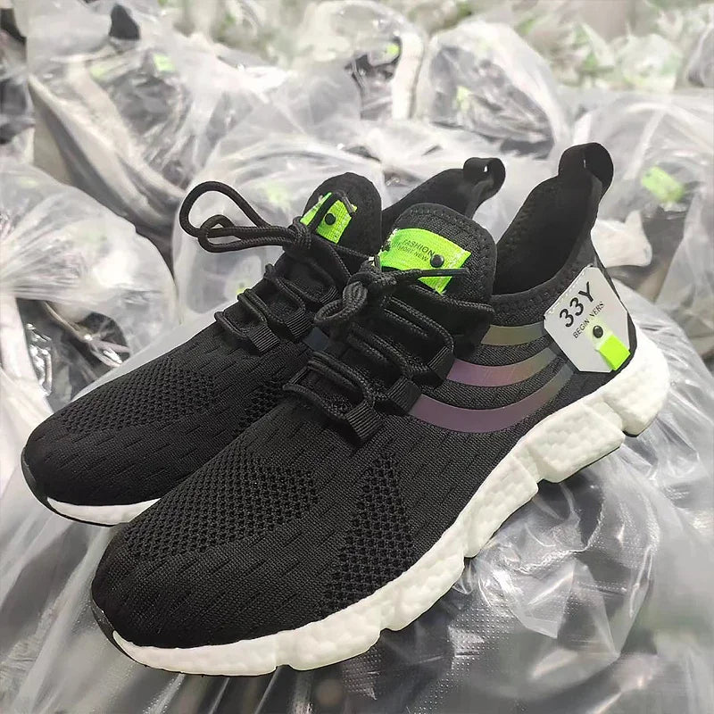 Zapatillas deportivas para hombre de primavera y otoño, transpirables, informales, para running, ligeras para caminar, calzado de pareja, zapatos Spirit para hombre y mujer