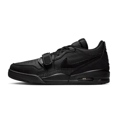 Nike Legacy 312 Black Knight Comfortable Anti-Slip Durable Low-Top Retro Basketball Shoes Men's Black IQ9784-001