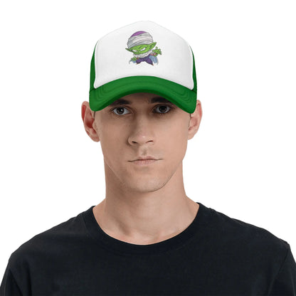Dragon Ball Z Vegeta Mesh Baseball Caps Men Women Popular Trucker Hat  Hat Adjustable Polyester Trucker Cap Summer Trucker Hats