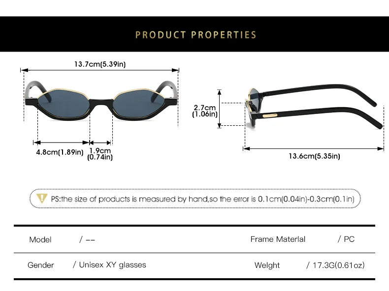 Dámské malé sluneční brýle Half Frame Designer ve stylu „cat eye“ s ochranou UV400 – značka