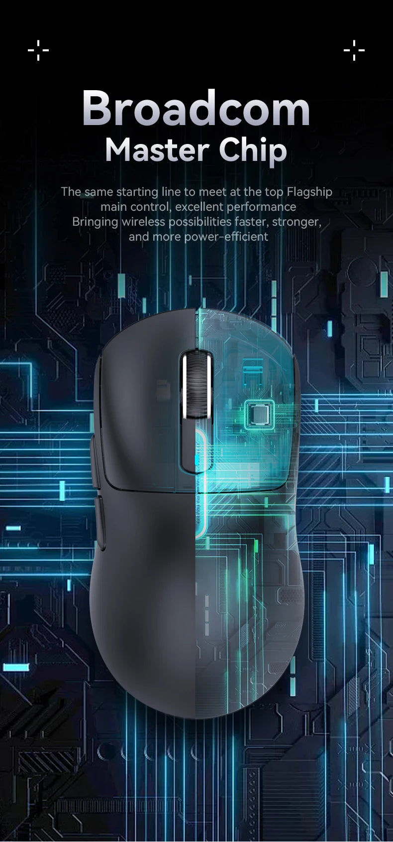X3 vezeték nélküli gamer egér ATTACK SHARK, piros, 4K válaszidő, Bluetooth hárommódú kapcsolat, PAW3395, makrós Bluetooth gamer egér