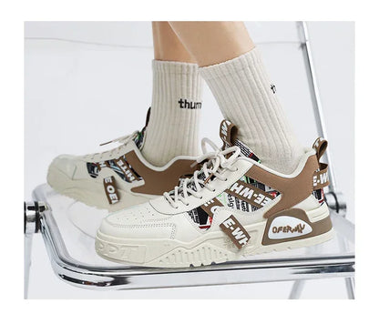 Chaussures de skateboard pour homme, baskets d'été, cuir, décontractées, mode, plein air, course à pied, sport, randonnée, tennis, semelles compensées, de créateurs, de luxe