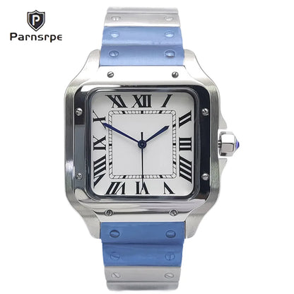 Men's watches Square Case New NH35 watch automatic sports watch waterproof fashion design Japan Miyota NH35 watch reloj hombre