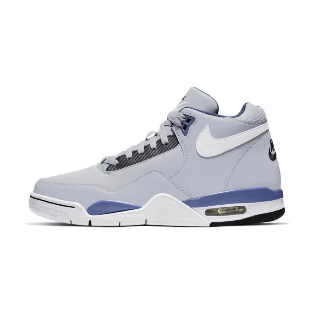Nike Flight Legacy Mid-Top Retro Basketball Shoes with Slip-Resistant, Durable, and Cushioned Construction - Unisex BQ4212-103