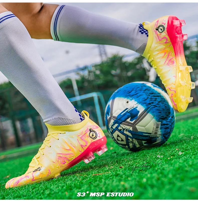 Professional Soccer Sneakers for Men and Women High Quality Fashion Men's Football Cleats Large Size 46 Futsal Shoes Men's Trainers