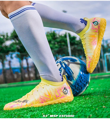 Professional Soccer Sneakers for Men and Women High Quality Fashion Men's Football Cleats Large Size 46 Futsal Shoes Men's Trainers