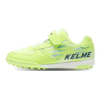 Chaussures de football pour enfants Kelme Tf Nail pour élèves du primaire – Chaussures de football à cinq sur gazon artificiel