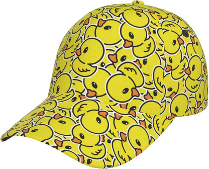 Zabawna czapka z daszkiem z nadrukiem klocków dla kobiet i mężczyzn, regulowana czapka typu snapback z brokatem, modna czapka z daszkiem