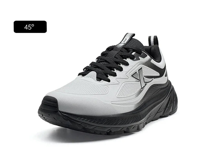 Xtep Male's Running Shoes Lightweight Breathable Shock Absorption Wear-Resistant Durability Cushioning Sneakers 875419110002