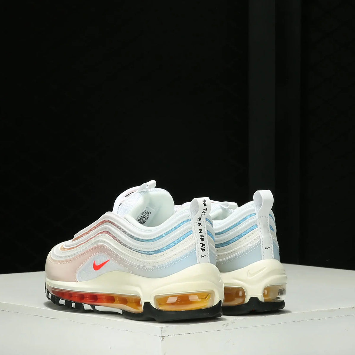Chaussures de course Nike Authentic AIR MAX 97 pour femme avec coussin d'air « Bullet » DD8500-161