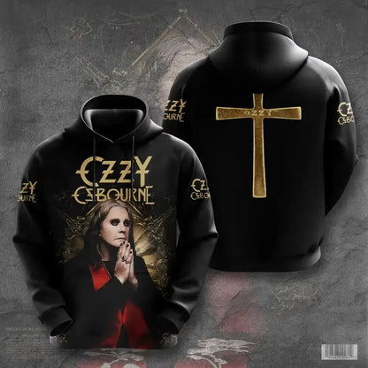 Men's Hoodie New Rock Ozzy Osbourne Band 3d Print Hoodies Men Women Fashion Street Hoodie Sweatshirt Women Coat Hip Hop Sudadera, Produit gaming premium Fraquane