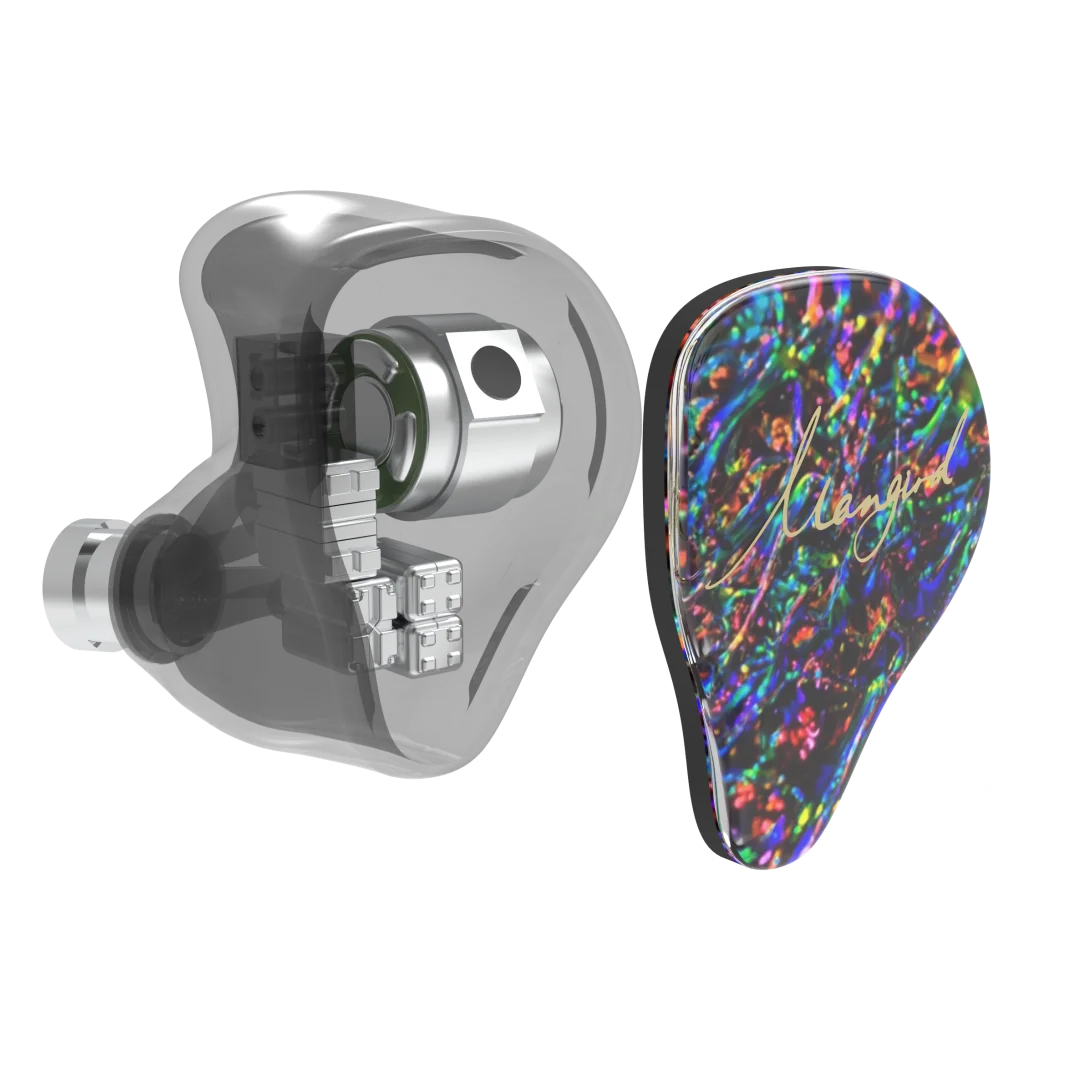 XENNS Mangird Top Pro 10 Driver Hybrid IEM Earphones – Premium Audiophile Wired In-Ear Monitors with Interchangeable Cable Connectors