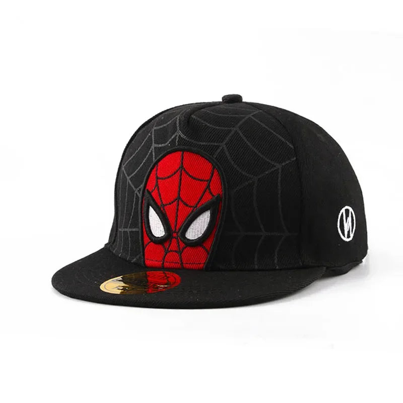 HotAnime Cartoon Spiderman Hats for Kids Toddler Baseball Cap Spring Snapback Hip Hop Adjustable Caps
