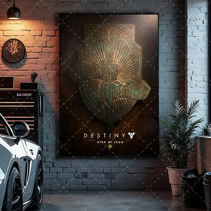 Game Destiny 2 Poster Art With Prints Home Bedroom Living Room Decoration Gift