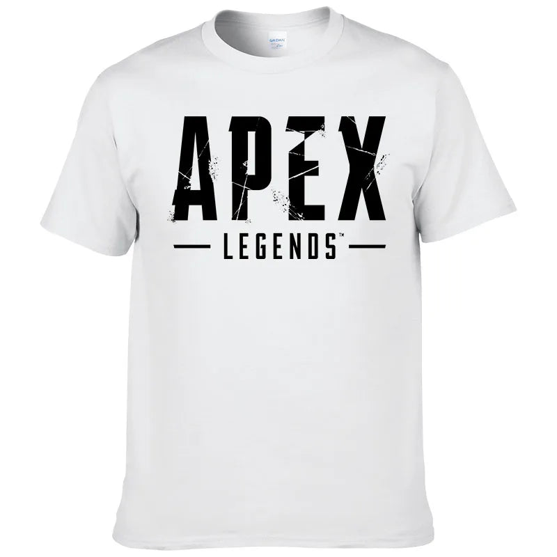 2026 Summer Streetwear T-shirt Men Fashion Casual Clothes Cotton Short Sleeve tshirt Printed Apex Legends T Shirt Harajuku Top
