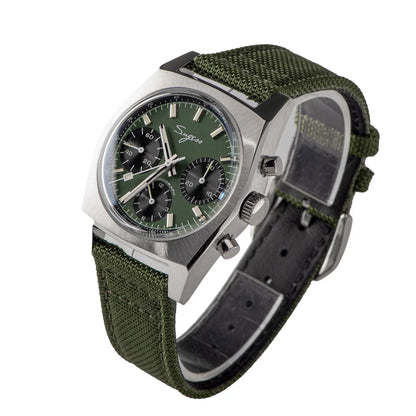 Sugess S419 Series 37mm Original Swanneck Movement Chronograph Master Mens Watch Mechanical Wristwatch Dome Sapphire Crystal New