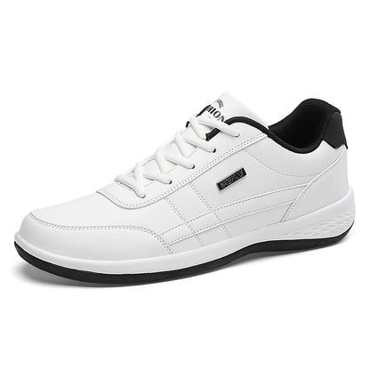 Chaussures de marche imperméables pour homme « Four Seasons » - Chaussures de sport décontractées en cuir pour homme - Chaussures de camping antidérapantes - Chaussures de tennis pour homme