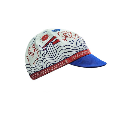 styl Cyklistické čepice Letní prodyšné sportovní cyklistické čepice Rychleschnoucí polyester Černé Modré čepice Klasické