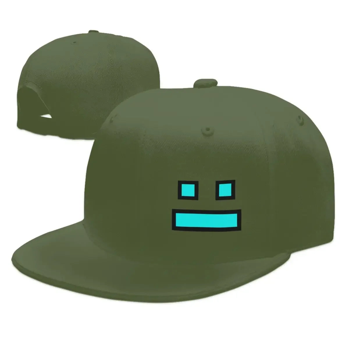 Videoherní kšiltovky Geometry Dash pro muže i ženy, nastavitelné kšiltovky, hiphopové kšiltovky, casquette