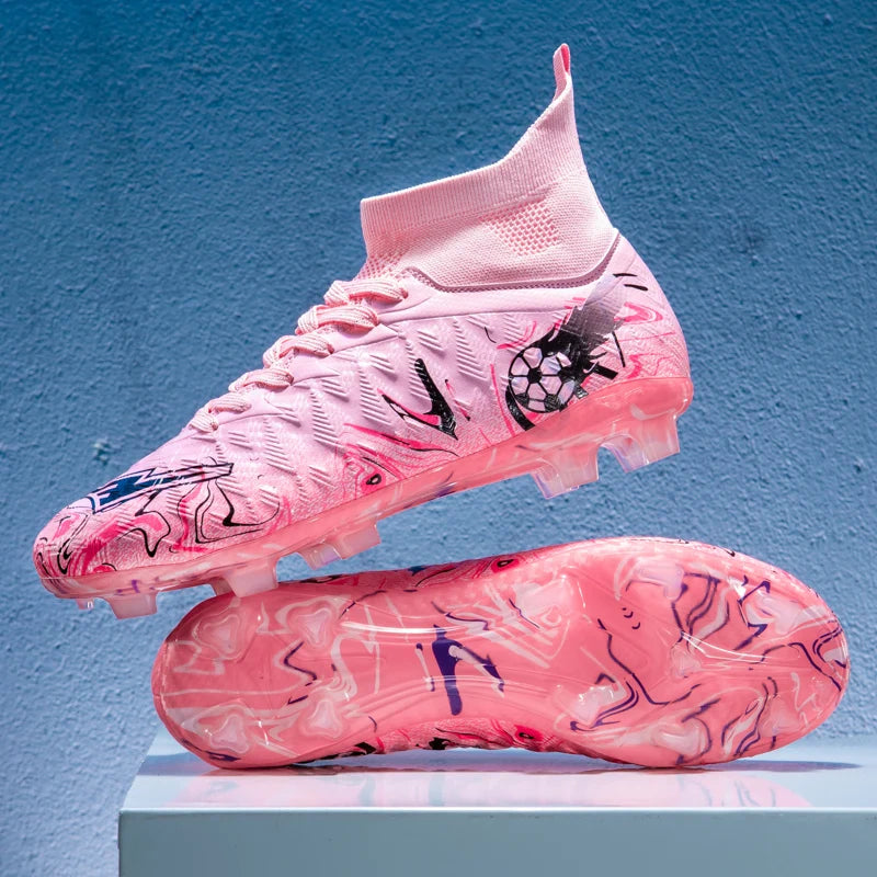 Professionella fotbollsskor för män, halkfria fotbollsskor, unisex, andningsbara, futsal, sport, nya fotbollsskor, dropshipping, ultralätta