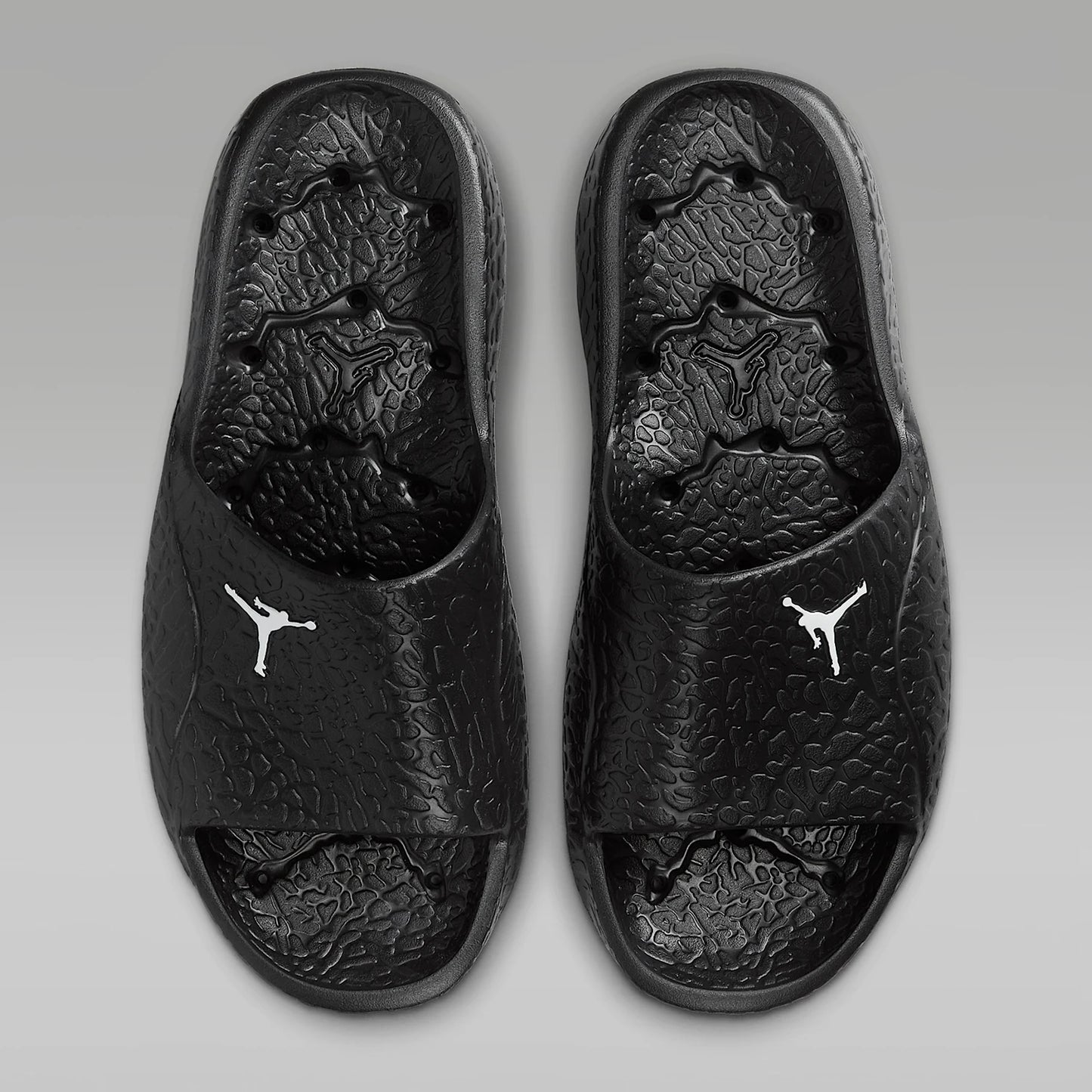 Nike Genuine Jordan Herren-Badesandalen mit Crack-Struktur HQ2163-001