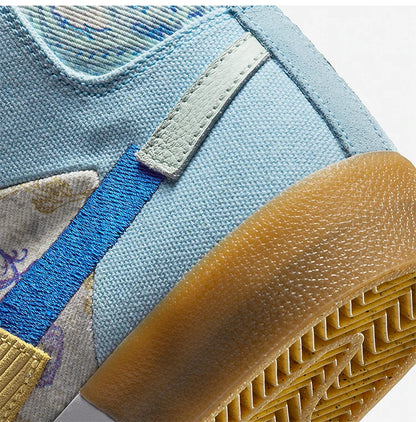 Chaussures de skate unisexes montantes Nike Official Authentic SB ZOOM BLAZER DM0859-400