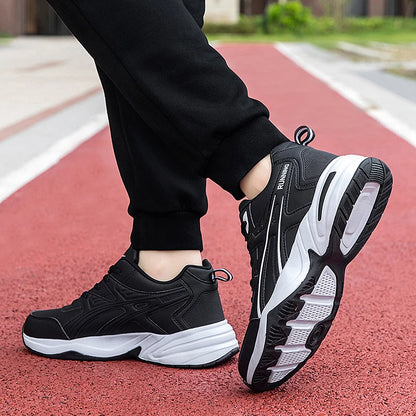 Men's classic retro casual sports shoes Four seasons soft-sole waterproof outdoor youth running shoes breathable light sneakers