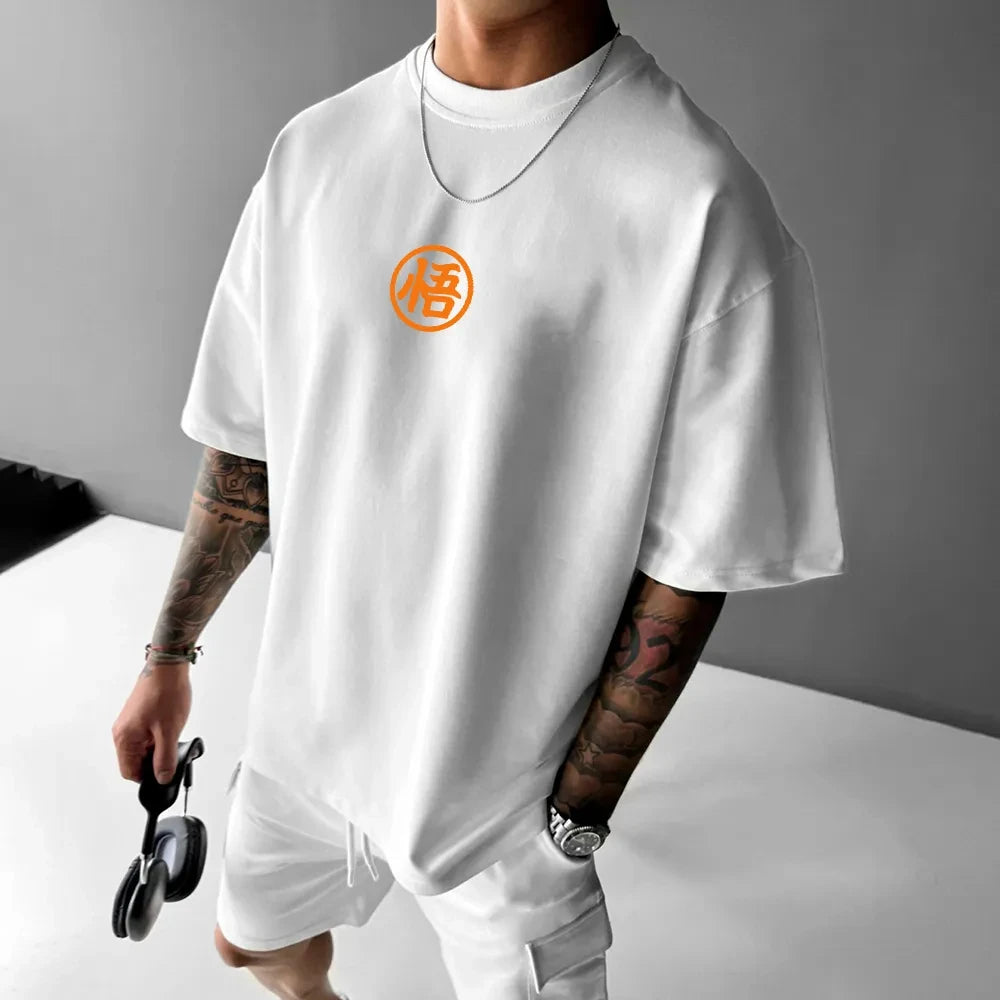 Dragon Ball Men's and Women's T-shirt Vegeta Anime Brand Design Sense Tee Summer Spring Boy's Short Sleeves Parent-child Outfits
