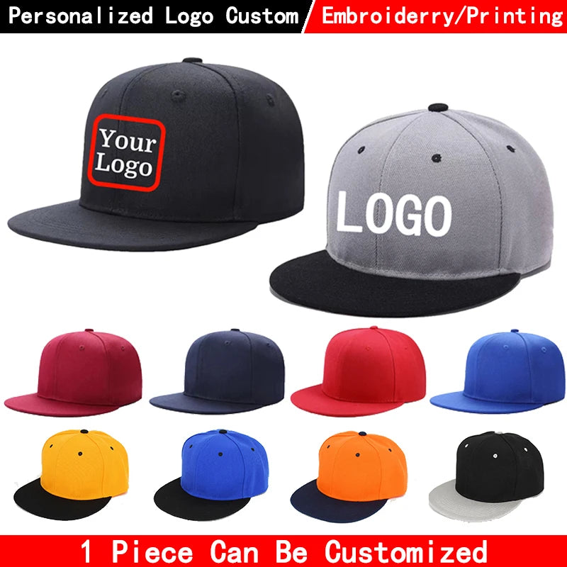 Personalized Logo Design Baseball Caps Custom Logo Sorority Cap Embroidery Monogram Color Block Baseball Caps Hip Hop Hats