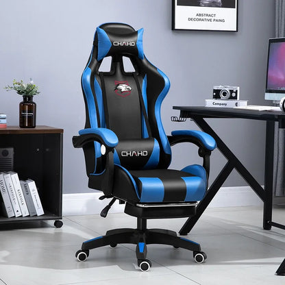 UVR Professional Gaming Computer Chair Ergonomic Office Chair with Footrest, Adjustable Armrest, Swivel Executive Chair for Home Office & Gaming
