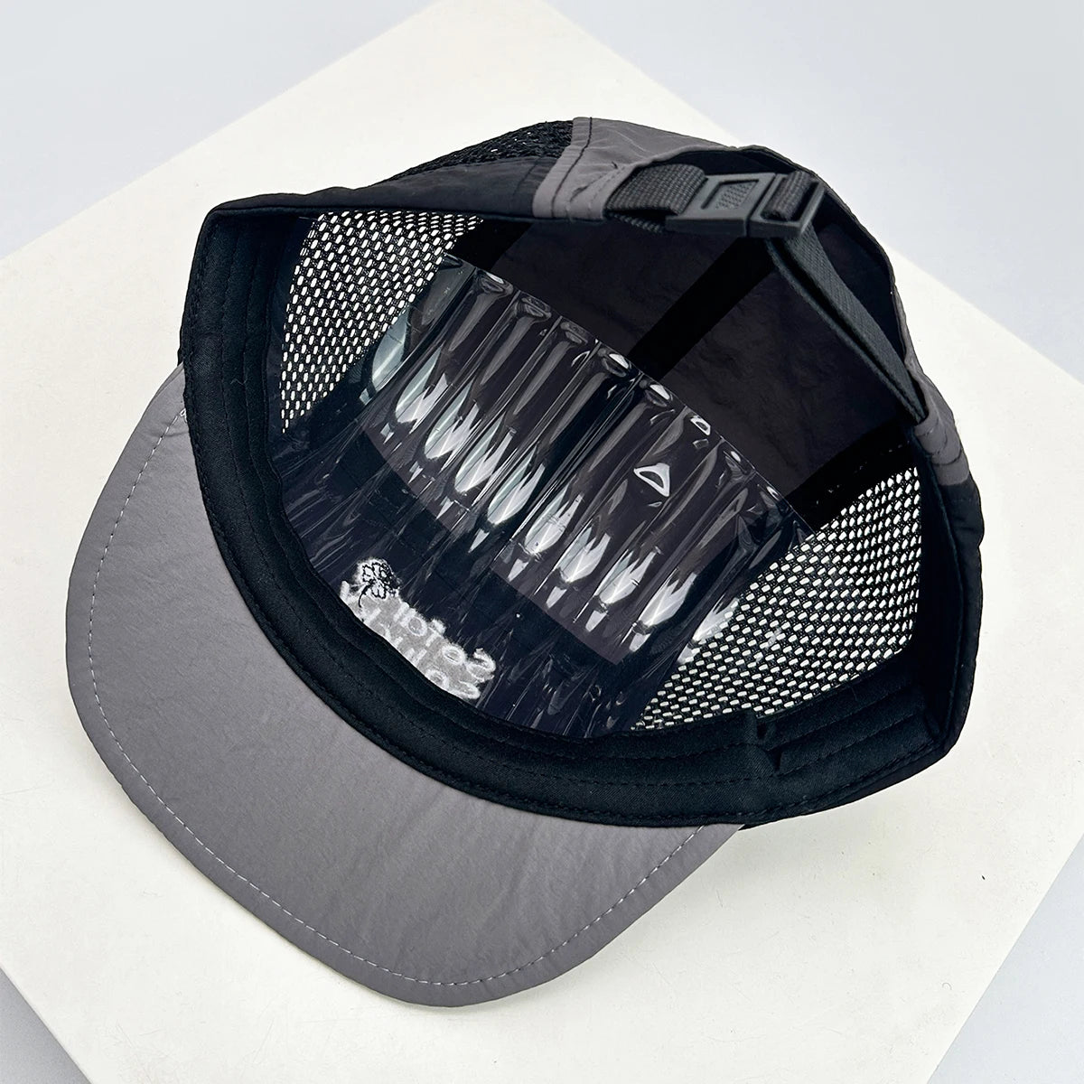 Unisex Flat Eave Embroidered Letters Baseball Hats Breathable Korean Sunshade Quick Drying Peaked Caps Niche Versatile ins