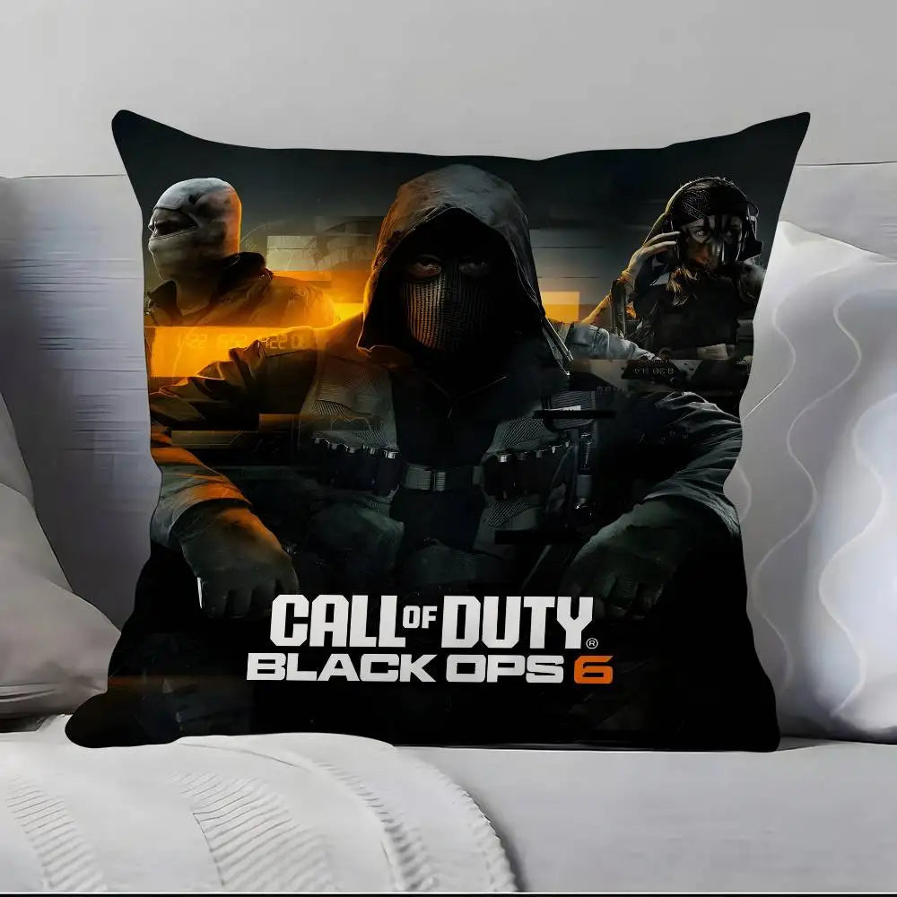 Game C-Call Of D-Duty Black O-Ops Anime Pillow Case Pillowcase Soft Skin Friendly & Comfortable With A Hidden Zipper