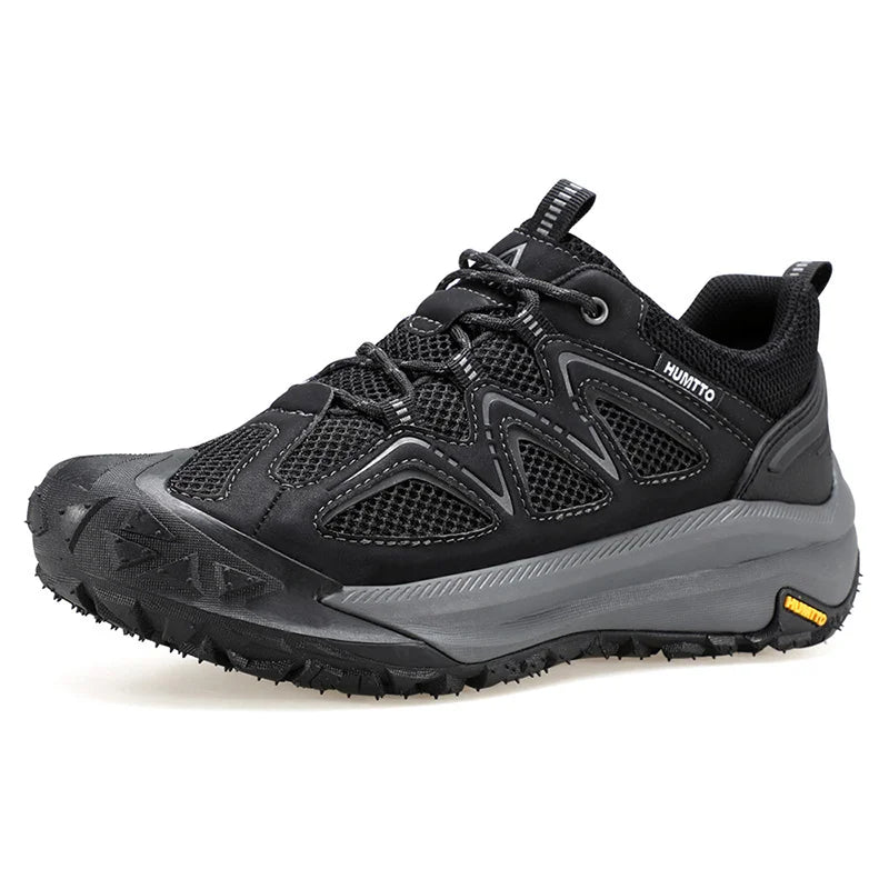 HUMTTO Trekking Shoes for Men Mountain Climbing Sneaker Outdoor Sports Shoe Breathable Walking Casual Sneakers Man Hiking Boots