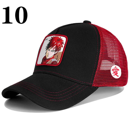 Dragon Ball DRAGONBALL Mesh Cap Cartoon Mesh Cap Men And Women Baseball Cap Fashion Patch Trucker Cap