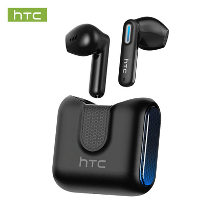 Auriculares Bluetooth HTC NE49 6.0 True Wireless Earbuds Gaming HiFi Deep Bass Lightweight Cool Design IPX5 Waterproof Choice