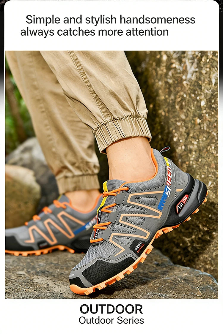 Men's High Quality Hiking Shoes Outdoor Trainers Climbing Shoes Women's Trekking Sneakers Anti-slip Tactical Sneaker