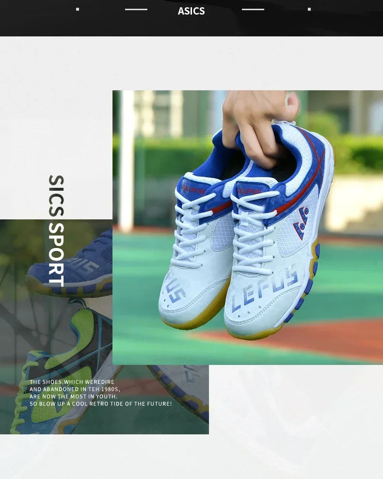 Men Professional Table Tennis Shoes Couple Badminton Shoes Competition Tennis Training Sneakers Men's Sports Shoes Zapatillas