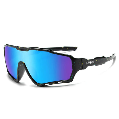 OMEKOL Nové cyklistické sluneční brýle UV400 pro muže a ženy, na softball, rybaření, turistiku, běh, outdoorové brýle, baseballové sportovní sluneční brýle