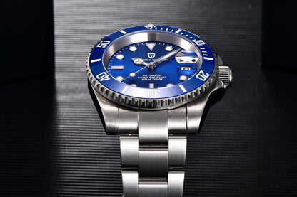 PAGANI DESIGN Fashion Men's Sports Automatic Mechanical Watch NH35 Stainless Steel Sapphire waterproof watch reloj hombre PD1661