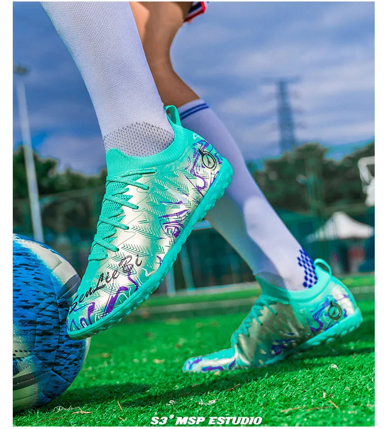 Professional Soccer Sneakers for Men and Women High Quality Fashion Men's Football Cleats Large Size 46 Futsal Shoes Men's Trainers