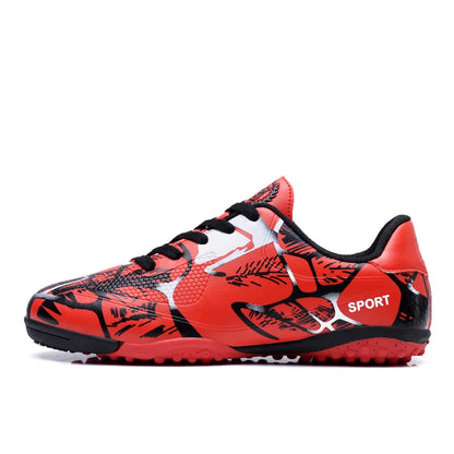 Chaussures de football pour enfants Society à crampons longs, chaussures de futsal, d'entraînement sur gazon synthétique, crampons de football, nouveaux crampons de football pour enfants