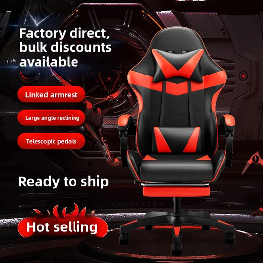 Gaming Chair Ergonomic Computer Desk Chair Reclining Home Office Gaming Chair with Back Support for Extended Sessions Game Chair