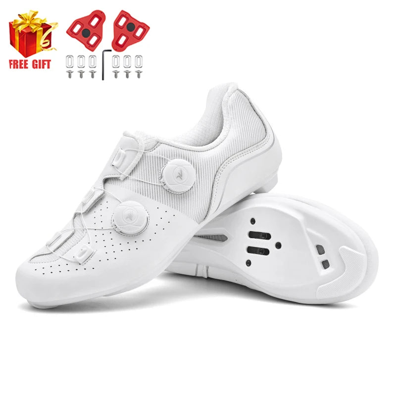 2025 New Arrival Professional Cycling Shoes Racing Road Bike SPD Cleat Shoes Ultralight Self-Locking MTB Bicycle Sneakers Unisex